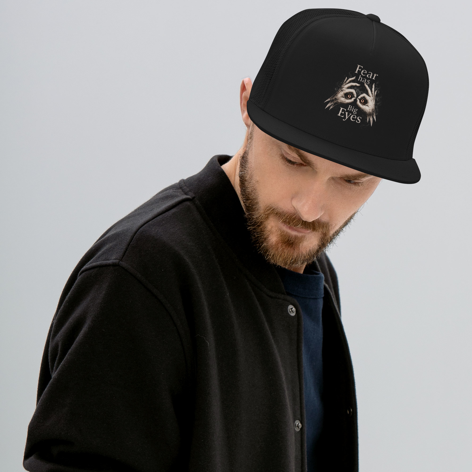 Czapka Foxline Fear Has Big Eyes Trucker Cap - obrazek 5