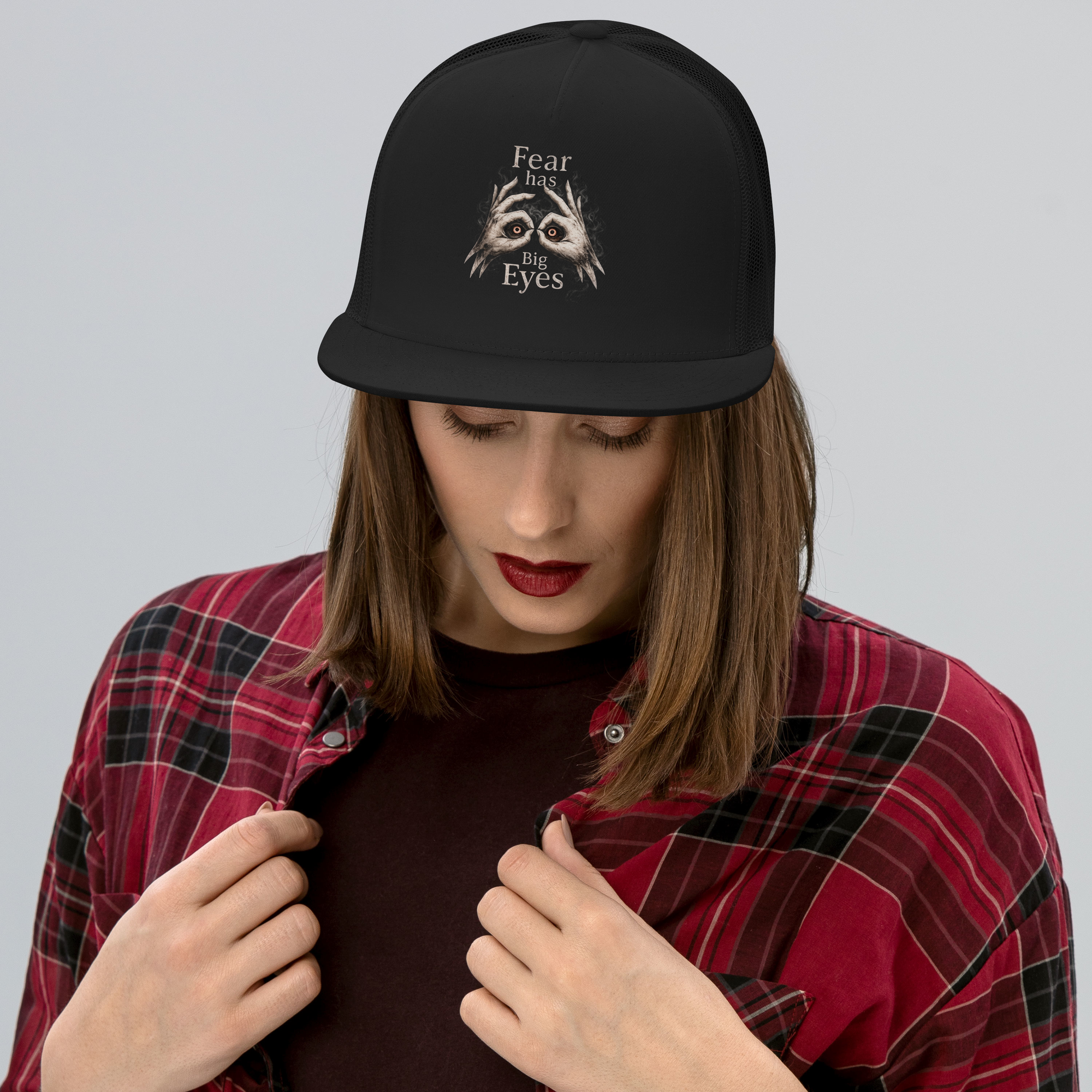 Czapka Foxline Fear Has Big Eyes Trucker Cap - obrazek 6