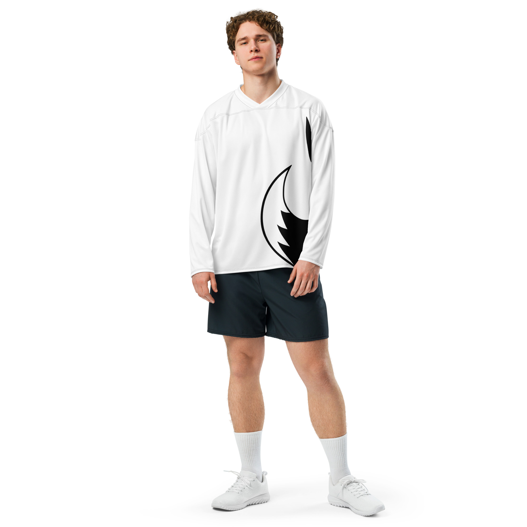 Koszulka Foxline Fox Tail Recycled Hockey Fan Jersey - obrazek 5