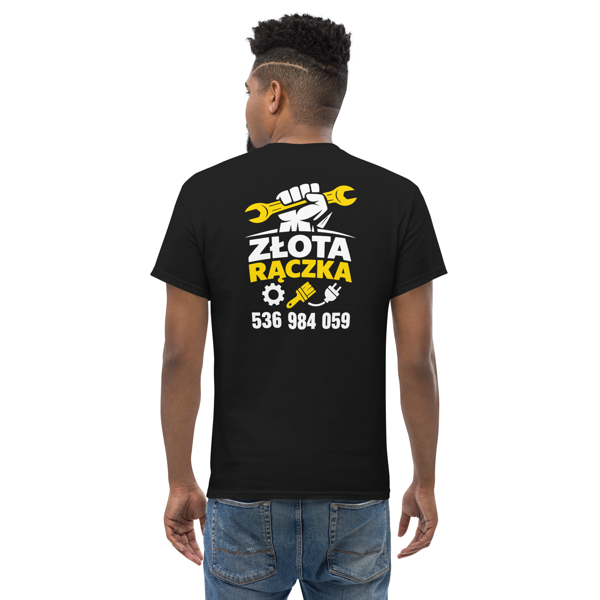 Koszulka z indywidualnym nadrukiem - Foxline Gildan 5000 Unisex classic tee - obrazek 5