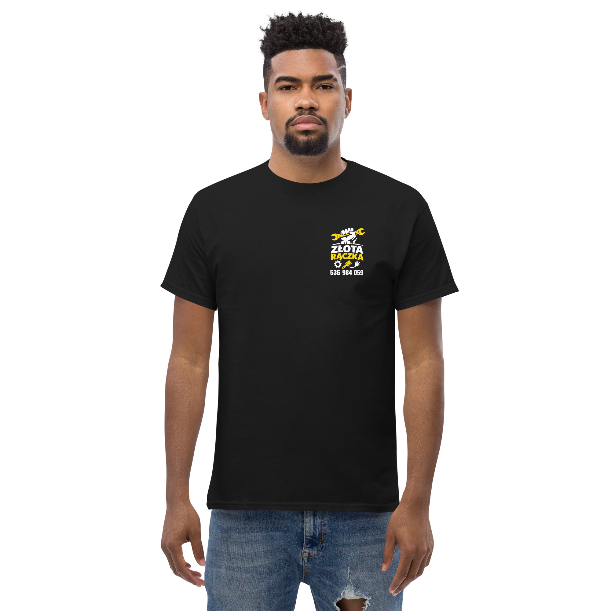 Koszulka z indywidualnym nadrukiem - Foxline Gildan 5000 Unisex classic tee - obrazek 4