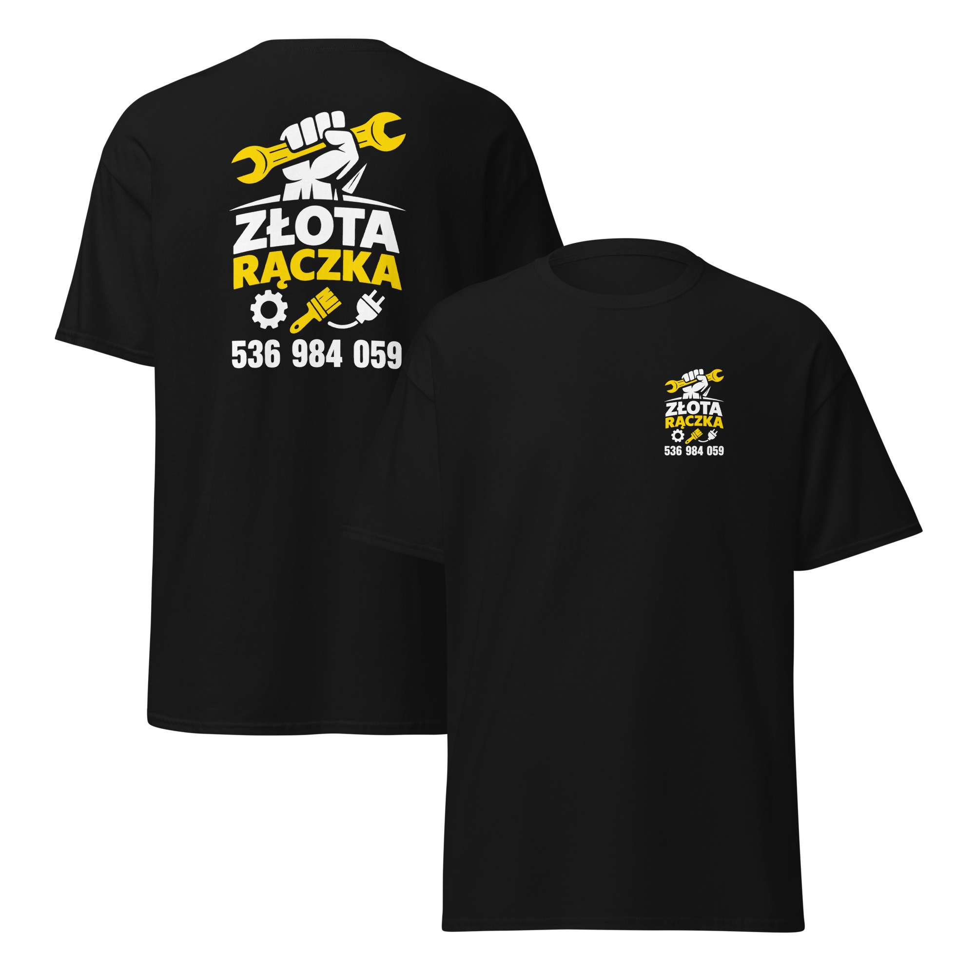Koszulka z indywidualnym nadrukiem - Foxline Gildan 5000 Unisex classic tee