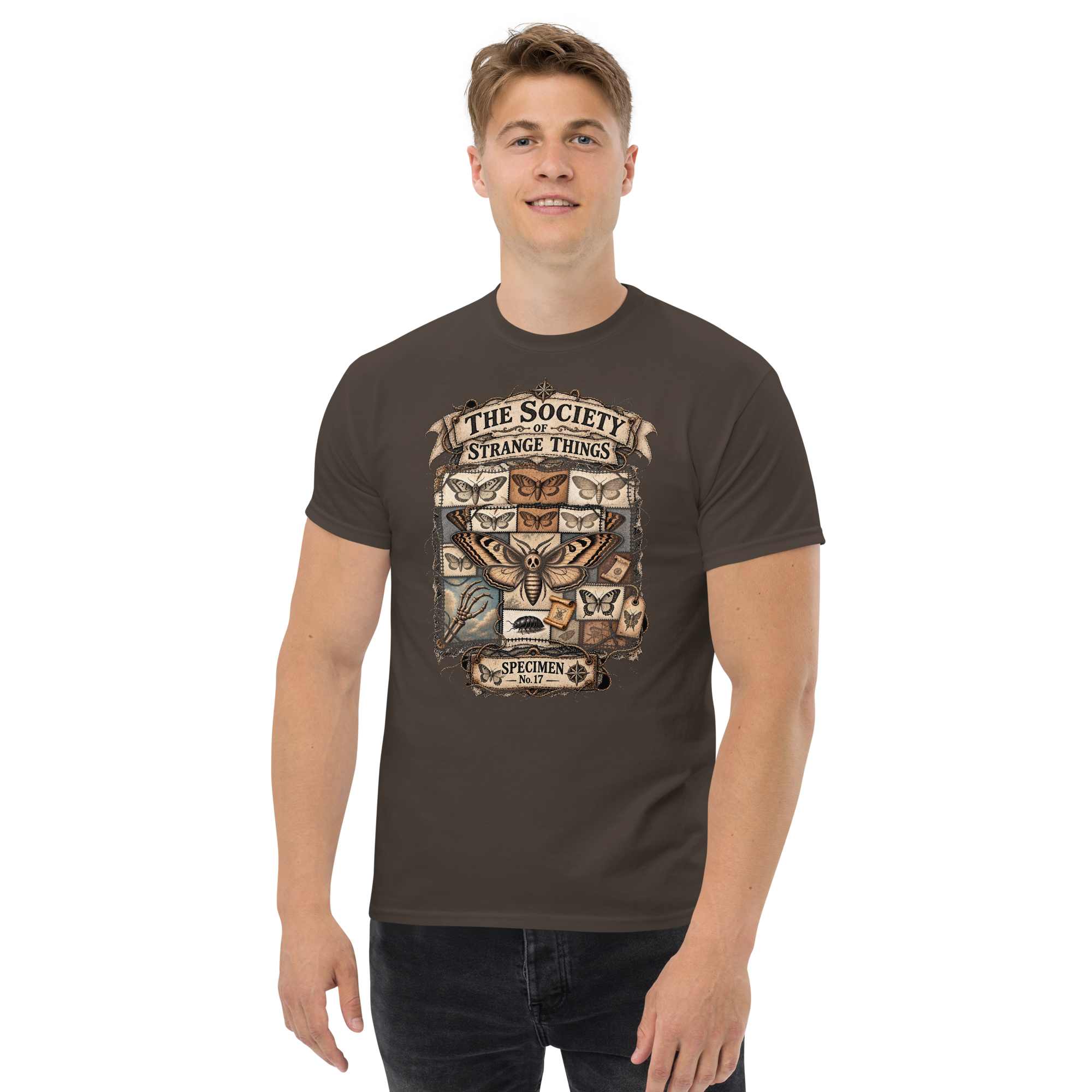 Koszulka Unisex The Society of Strange Things Specimen No. 17, Gildan 5000 Classic - obrazek 3