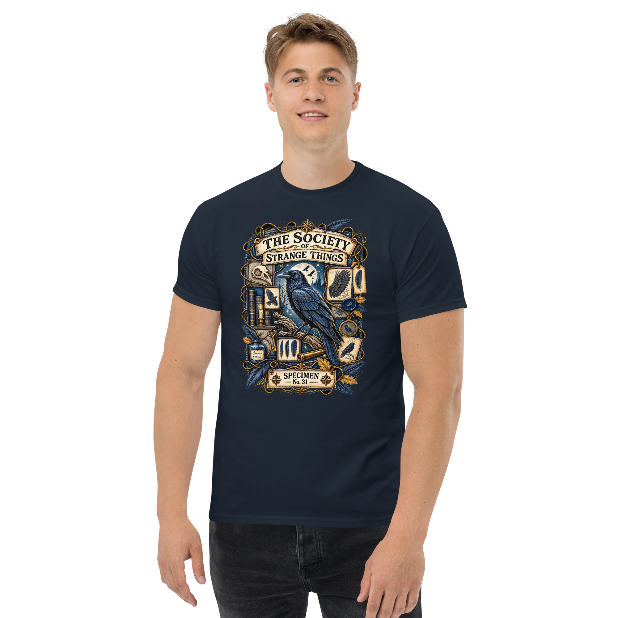 Koszulka Unisex The Society of Strange Things Specimen No. 31, Gildan 5000 Classic - obrazek 3