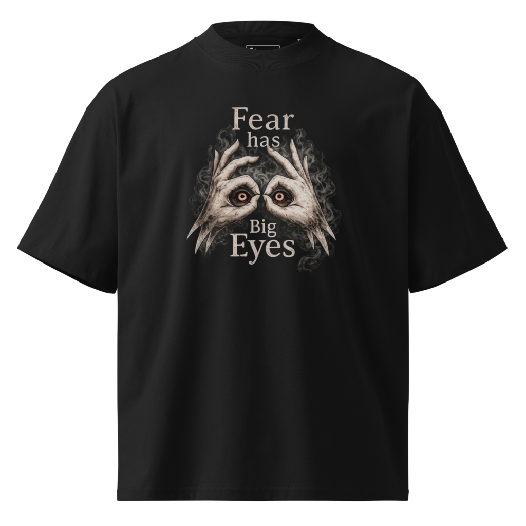 Koszulka Oversize Fear Has Big Eyes Blaster 2.0 Premium