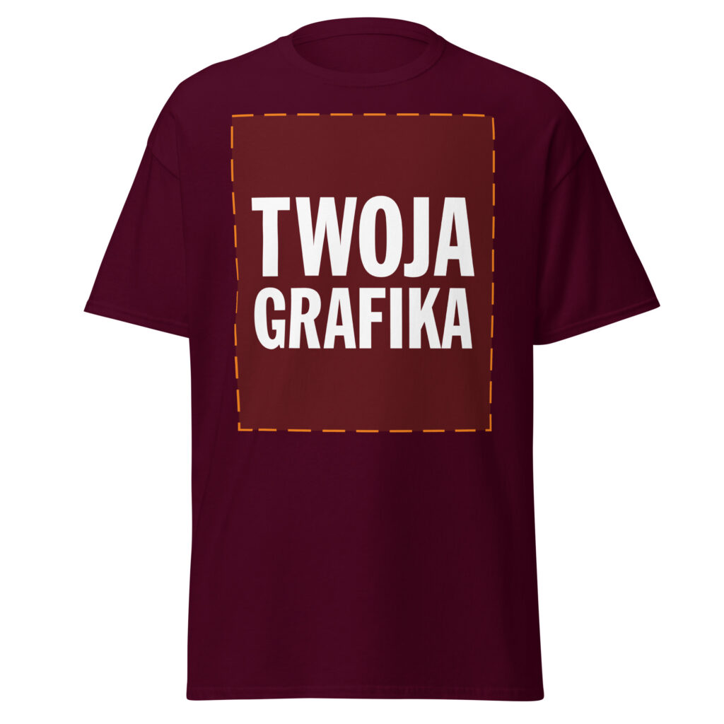 Koszulka Unisex Foxline Custom, Gildan 5000 Classic