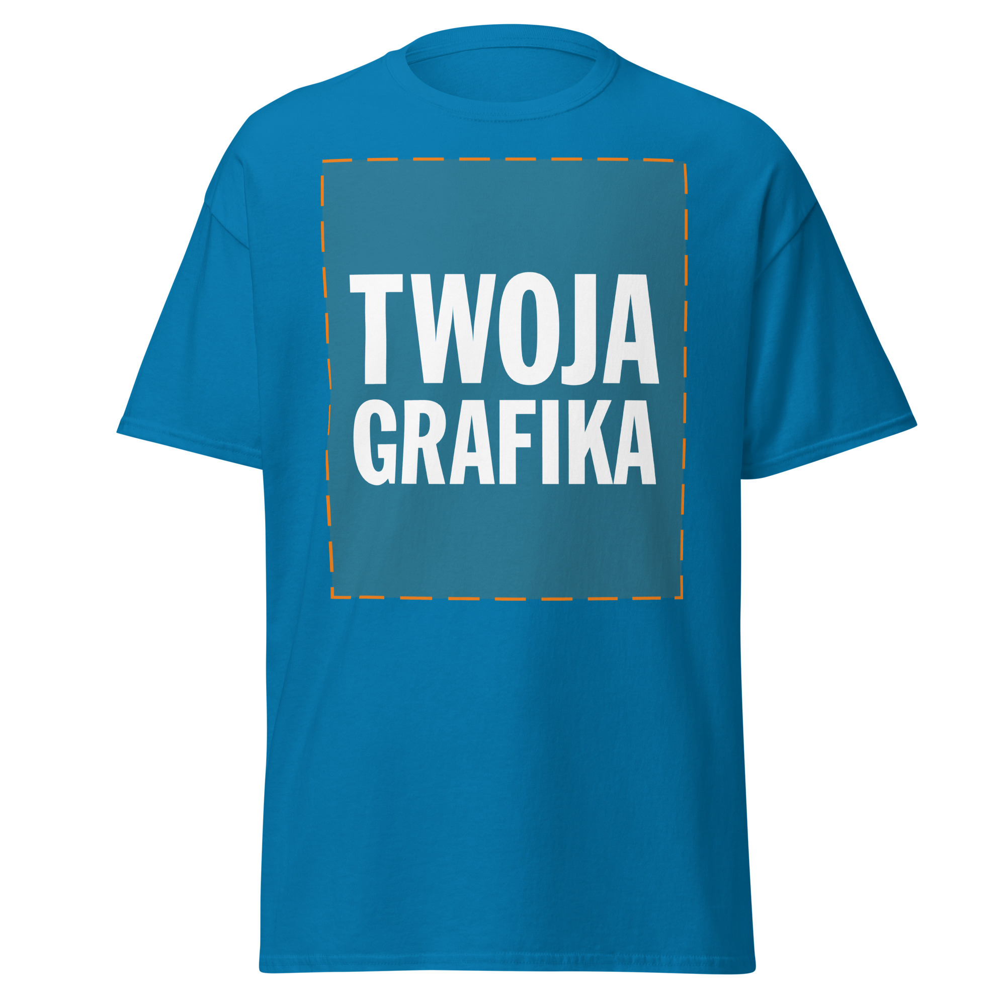Koszulka Unisex Foxline Custom, Gildan 5000 Classic - obrazek 6