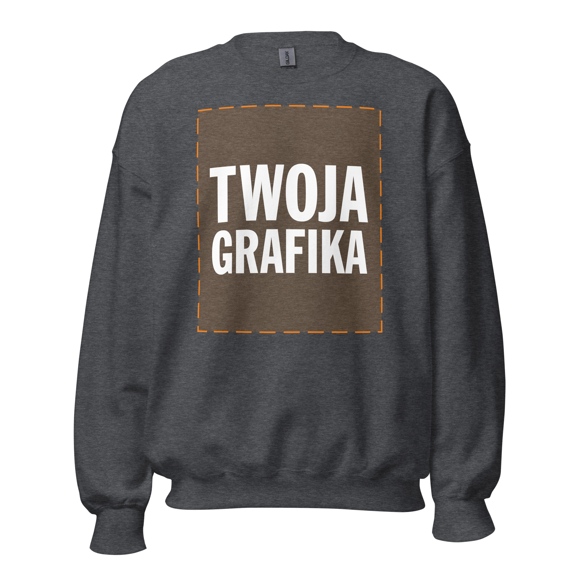 Bluza Unisex Sweatshirt Foxline Custom, Gildan 18000 Classic - obrazek 7