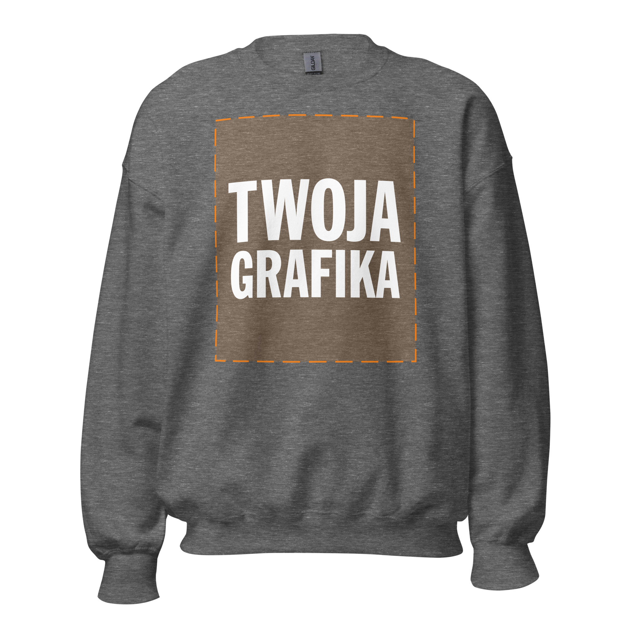 Bluza Unisex Sweatshirt Foxline Custom, Gildan 18000 Classic - obrazek 6