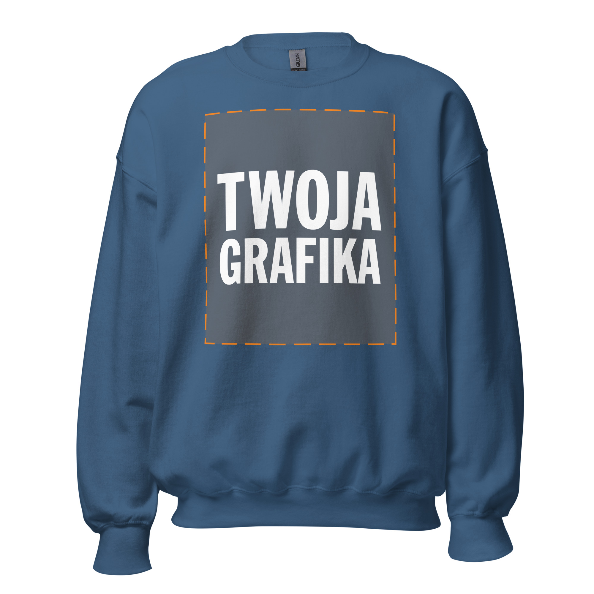 Bluza Unisex Sweatshirt Foxline Custom, Gildan 18000 Classic - obrazek 9