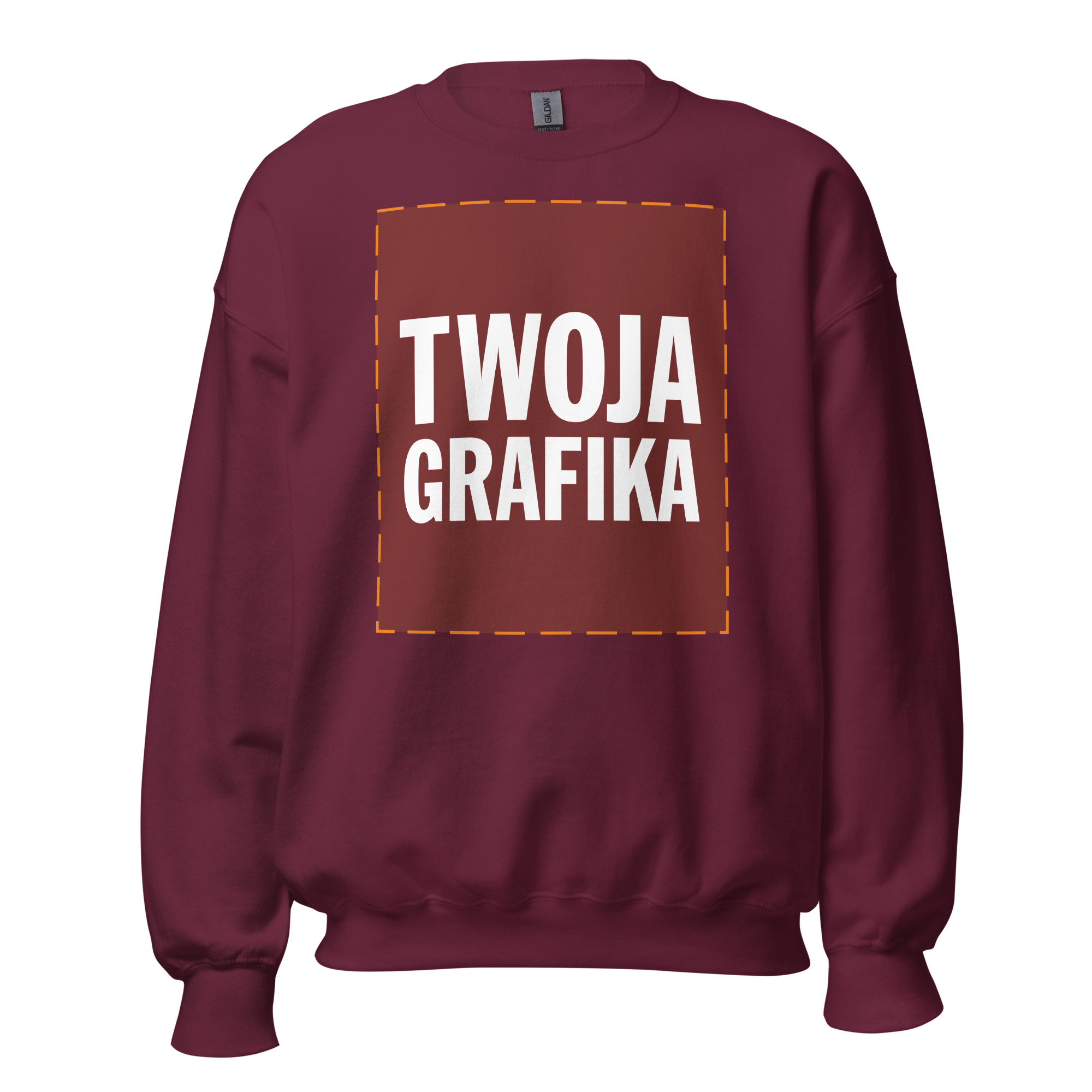 Bluza Unisex Sweatshirt Foxline Custom, Gildan 18000 Classic - obrazek 5