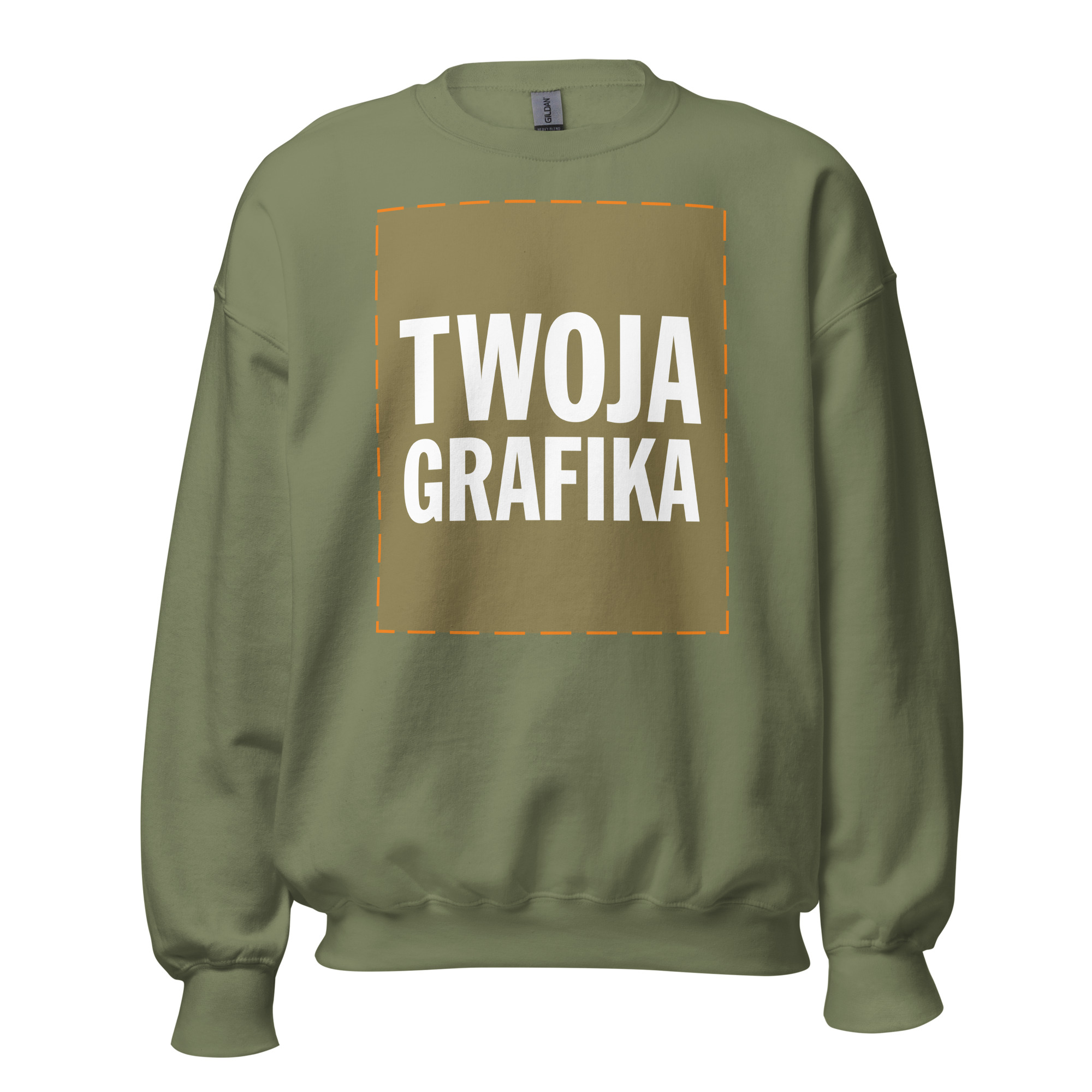Bluza Unisex Sweatshirt Foxline Custom, Gildan 18000 Classic - obrazek 10