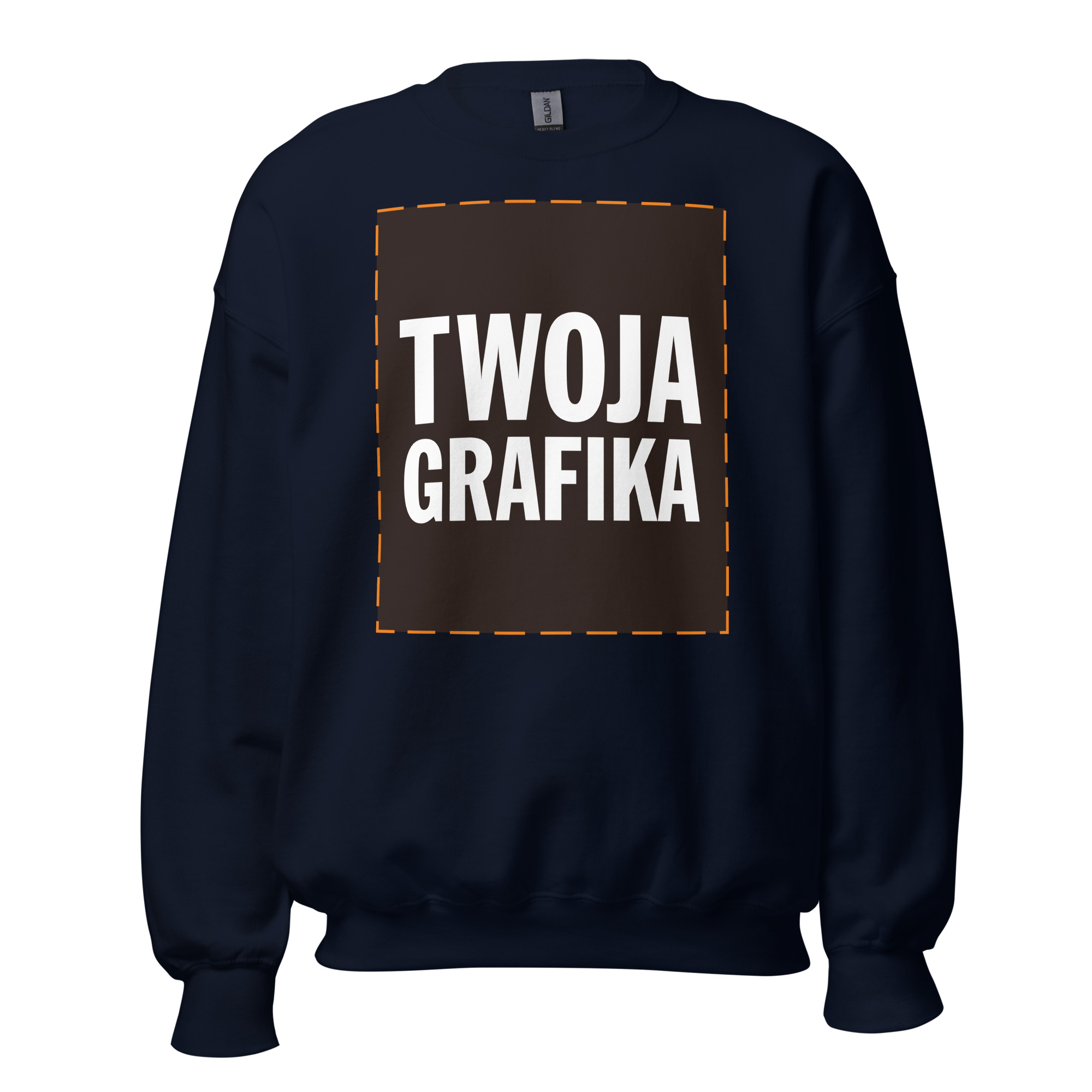 Bluza Unisex Sweatshirt Foxline Custom, Gildan 18000 Classic - obrazek 3
